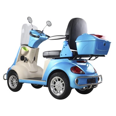 fat guy easy move anti fall down Alloy body limited mobility elderly old person people four wheels scooter classic moped cars