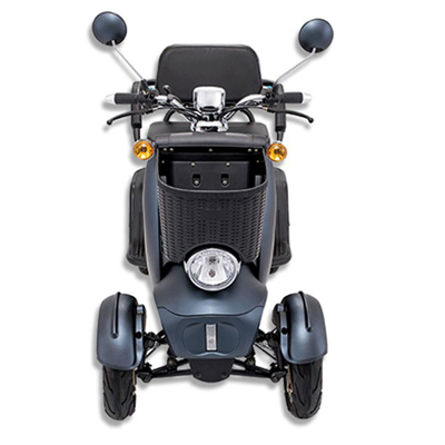 500W 48 60 72V 10 inch handicapped Reverse gear three speed Rear drive ABS plastic electric four wheels scooter car vehicle