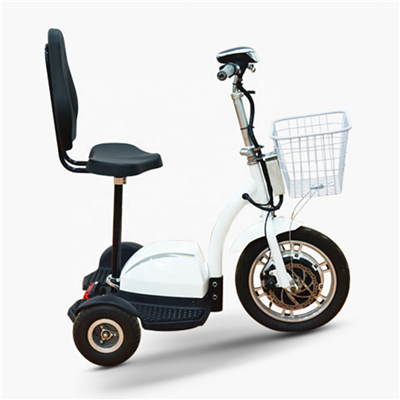 small long range patrol electric three wheels for old people limited mobility shopping portable scooter bike bicycle tricycle