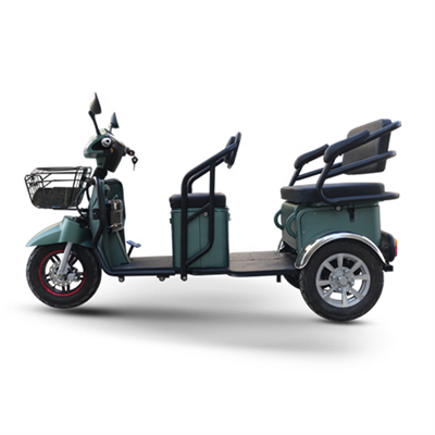 fat old people shopping bike limited mobility dual seats big storage basket truck travel Electric Tricycles three wheels scooter