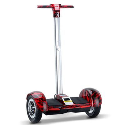 Two 250W drive motors 10 inch wheel tyres bling LED light running wheels Self-balancing hover board scooters with handlebar seat