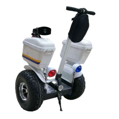 Property security electric two-wheeled balance scooter lithium battery smart 19-inch off-road 2 wheels patrol balance scooter