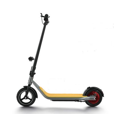 long range Disc brake Fashion 7 layers wood skateboard Iron steel frame solid body spring easy folding electric kick scooters