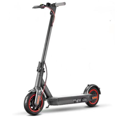 long range Disc brake Fashion skateboard Iron steel frame solid body spring easy folding MI BOT electric kick scooters