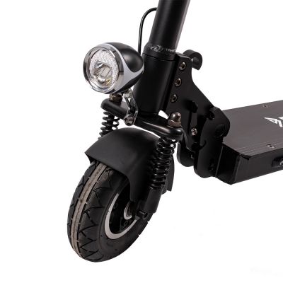 36V 20A Cool LED Light Folding electric kick scooter 8 inch 350W electric scooter real tail light Solid explosion-proof Tire