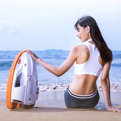 Sea scooter electric surfboard APP remote Li-ion removable battery Dual-power propeller EVA ECO-Friendly kickboard electric