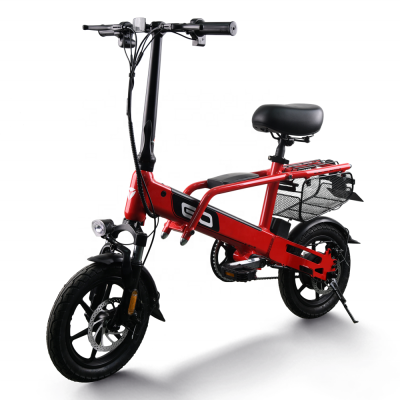 Folding small kids children play cute long range 48V 20AH BMS IOT swapping battery park camping beach electric bike bicycle