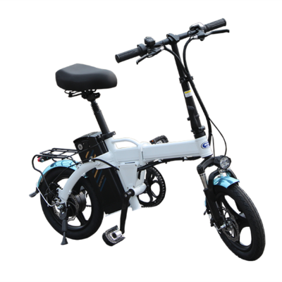 easy in carrier 350W motor 48V Folding 14Inch wheel tyres long range swapping battery park camping beach electric bike bicycle