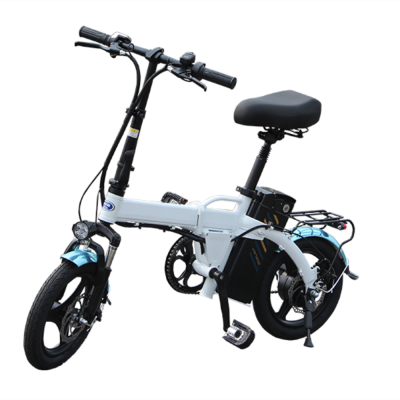 easy in carrier 350W motor 48V Folding 14Inch wheel tyres long range swapping battery park camping beach electric bike bicycle