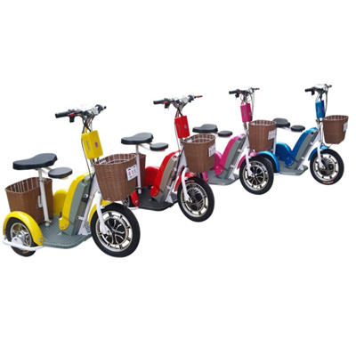 500W 48V 16 inch big wheels Parent child players travel park Playground electric three wheels scooter bicycle tricycle