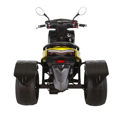 800W 60V 20AH big fat tyres mountain off road Traffic police Security patrol Cleaning Electric Tricycles three wheels scooter