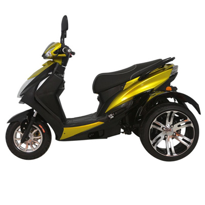 800W 60V 20AH big fat tyres mountain off road Traffic police Security patrol Cleaning Electric Tricycles three wheels scooter