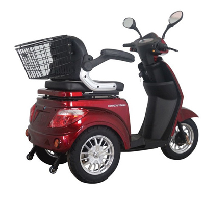 500W 800W 48V 60V 72V Fat people shopping reduced mobility Handicapped elderly Assisted Electric Tricycles three wheels scooter