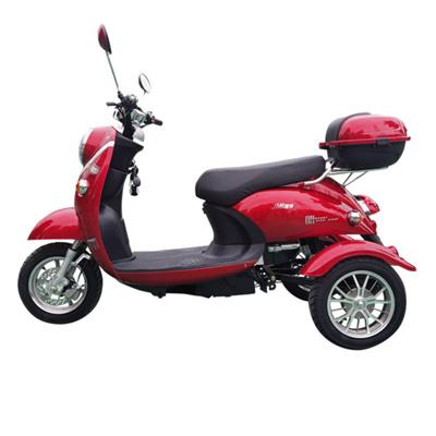 800W 60V 72V Fashion design Three shock absorption disc brake three wheels electric scooter Reverse gear three speeds