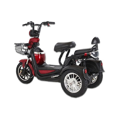 500W 48V 20AH 10Inch shopping reduced mobility Handicapped elderly Assisted simple Electric Tricycle three wheel bicycle