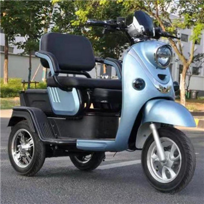 Adult mini 3 seat eec trike 3 wheel electric tricycle 500w 48V motorcycle winter and summer dual-purpose seats for passenger