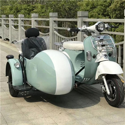 beautiful roman hoilday vespa 3 wheel scooter electric motorcycle 2 seat three wheel electric tricycle 1000w 60v 22.3ah