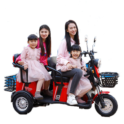 600w/800w electric three wheel scooter with child seat 48v/60v electric 3 wheel scooter cargo and passenger can load 300kg