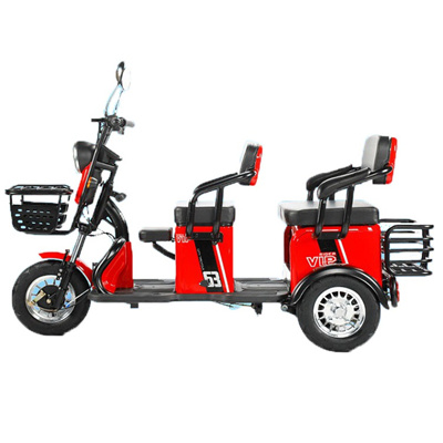 600w/800w electric three wheel scooter with child seat 48v/60v electric 3 wheel scooter cargo and passenger can load 300kg