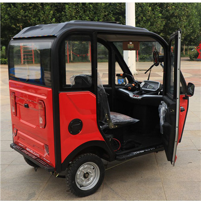 650w enclosed 3 wheel electric vehicle 60v/48v choose as your requirement 3-wheel-electric-car OEM New energy car for Mom, Elder