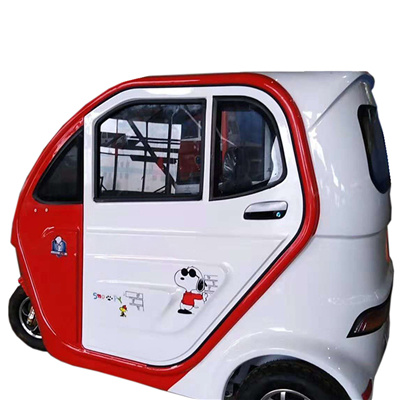 5*1000w 60v Electric 3 wheel scooter tricycle with electric lift glass indicator reversing image reversing radar FM radio