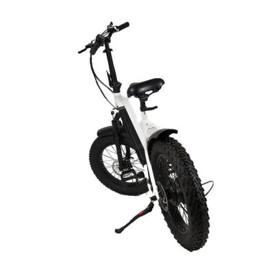 20 inch variable speed brushless dc motor 36V 350W powerful 45km/h electric bike folding electric bicycle white electric bikes