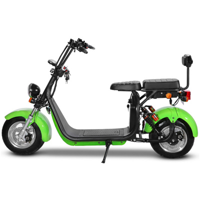 EEC COC CE DOT 8 inch Aluminium alloy rims Removable lithium battery Fat tyres electric city coco scooters bikes classic moped