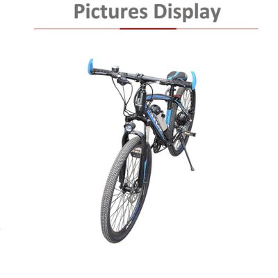 26 inch non-slip tyre 7 speed Electric bicycle 36v 7.8Ah removable battery mountain snow electric bike carbon steel bike frame
