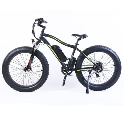 Electric sports bikes for men and women 21 speed 26*4.0 Fat tire electric mountain bike 350w 36v10.4ah removable lithium battery