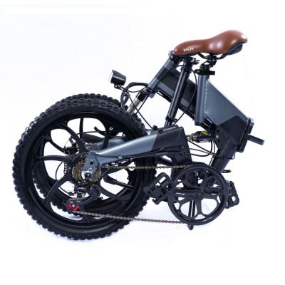20 inch electric folding mountain bike 500w electric snow tire bicycle mountain bike 7 speed mini electric bike