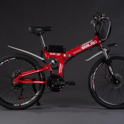 2021fashionable folding electric mountain bike 48V 21Speed 26 inch tire bike disc brake electric bicycle from China supplier