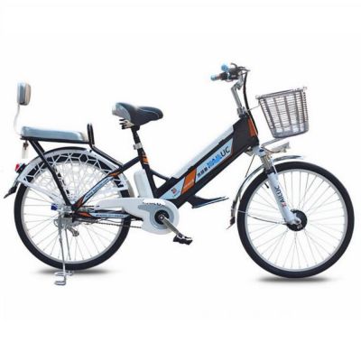 24 inch electric city bike 250w 48v double seats city electric bike bicycle|bike basket for adult 7 speed electric bicycle motor