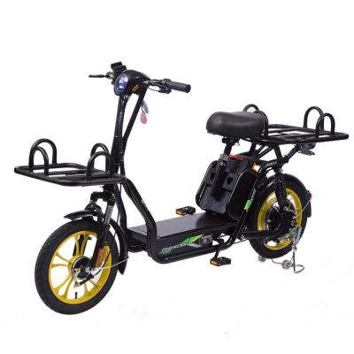 16 inch Delivery bike electric takeaway bike 48V 20AH/40AH cargo electric bicycle delivery food takeout meal