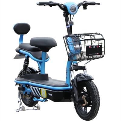 whole Iron body frame cheap Intelligent anti-theft system cargo express lead acid lithium battery Electric scooter bike bicycle