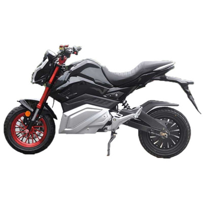 2000W 75km/h COOL Motorroller 12 inch electric motorbike 60v 32ah range 80km electric motorcycle for adult 85kg loading capacity