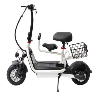 12 inch wheel 500W girls ladies Iron strong frame cute shopping travel lead acid lithium batteries Electric scooter bike bicycles