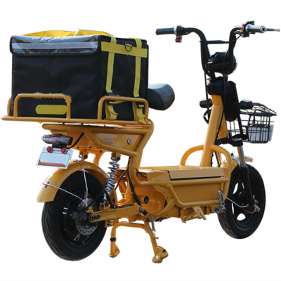 whole iron body big loading express delivery bicycle cargo bike takeout takeaway lead acid lithium battery electric scooters