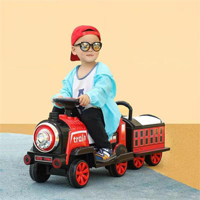 2.4g remote control or phone control train for kids to ride dual motor baby toy with steam smoke kids education Cool 3D marquee