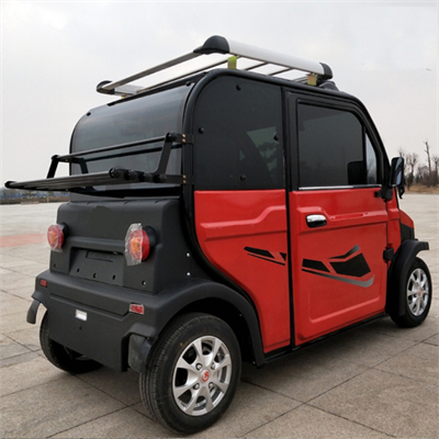 New design cool and beautiful electric car Long range 120km 4 wheel mini adult vehicle 3000w enclosed mobility scooter 4 seater