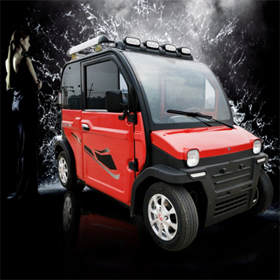 New design cool and beautiful electric car Long range 120km 4 wheel mini adult vehicle 3000w enclosed mobility scooter 4 seater