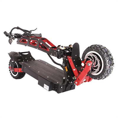 Foldable 11 inch fat tire mountain electric scooter dual motor 2*2800w e scooter high power outdoor sports modification scooter