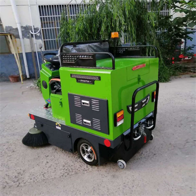 electric 3 wheel vehicle park road cleaning sweeper Working efficiency 8000-10000m2/h road cleaning machine with 70L water tank