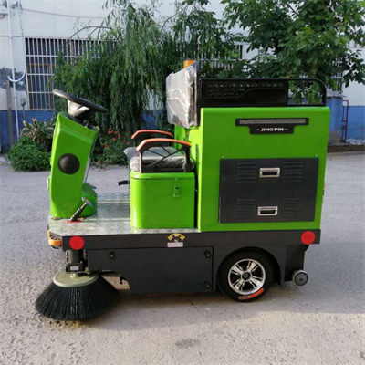 electric 3 wheel vehicle park road cleaning sweeper Working efficiency 8000-10000m2/h road cleaning machine with 70L water tank