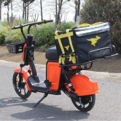 500W 48V28ah 16inch tyres delivery cargo takeout takeaway express swapping removable lithium battery electric scooter bikes