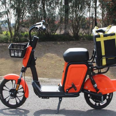 500W 48V28ah 16inch tyres delivery cargo takeout takeaway express swapping removable lithium battery electric scooter bikes