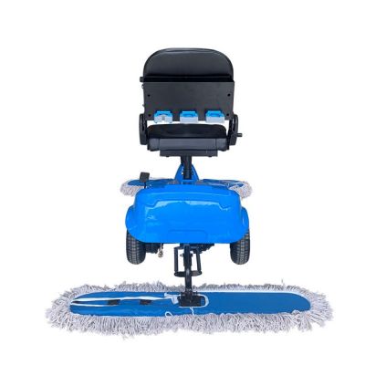 700W Mobile mopping scooter with electric up down system Electric cleaning car suitable for market, factory, hospital, station