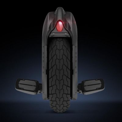 1200W 530WH 18 inch off road fat vacuum tires electric unicycle self balance scooter with LED Light and Built-in rod