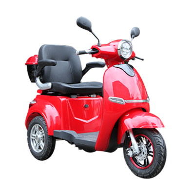 1000W Vespa Fat shopping scooter hard mobility Handicapped with bucket travel Electric fashion Tricycles three wheels scooter
