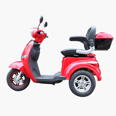 1000W Vespa Fat shopping scooter hard mobility Handicapped with bucket travel Electric fashion Tricycles three wheels scooter