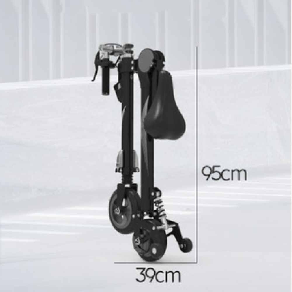 New appearance small electric bike folding two wheeled Mini scooter ultra portable electric kick scooter with lithium battery